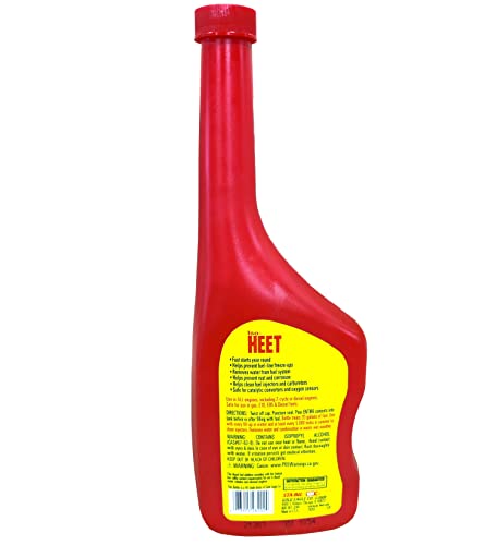 Water Remover And Premium Fuel Line Antifreeze + Injector Cleaner - Helps Increase Gas Mileage - Improves Engine Performance - Year Round Performance, 12 fl. oz. (28202-24PK)