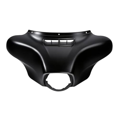 HR3 Black Denim Batwing Outer Fairing Body + Vent Trim Compatible with 2017&2022 Street Glide Special FLHXS - color: Black Denim