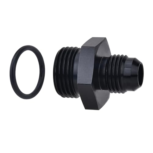 EVIL ENERGY 6AN Flare to AN8 ORB Male O-Ring Fitting Adapter - size: 8AN ORB to 6AN