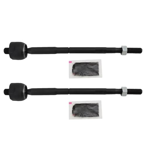 TRQ Inner Driver and Passenger Side Tie Rod Set 2 Piece - style: PSA29449