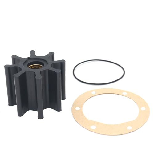 18200K Raw Sea Water pump Impeller Kit for Volvo Penta 21951356 Sterndrive - size: Replaces Jabsco 920-0001-P