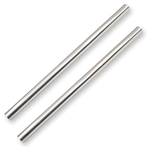 2.25 Inch Straight DIY Custom Mandrel Exhaust Pipe Tube Pipe, 40 Inch Length, 2.25'' OD Mandrel Straight Pipe, T304 Stainless Steel, Universal Fitment - 2PCS - size: 2.25''OD-Straight-40''-2PCS