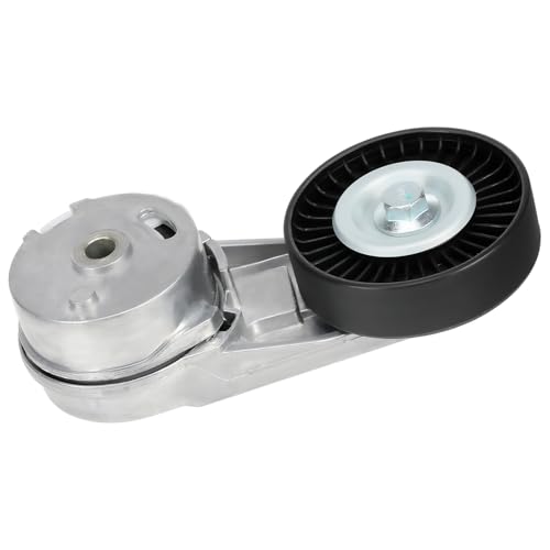 Belt Tensioner Assembly with Pulley Fit for Chevrolet Equinox Malibu Cobalt Orlando Classic & GMC Terrain & Buick LaCrosse Regal Verano & Pontiac G4 G5 G6 Grand Am, Replace# 24430296 - size: 24430296