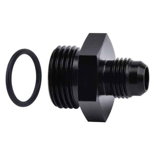 EVIL ENERGY 6AN Flare to AN10 ORB Male O-Ring Fitting Adapter - size: 10AN ORB to 6AN