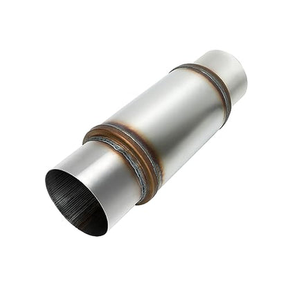 Exhaust Resonator 5" Inlet 5" Outlet Muffler 18" inch Overall - size: 5" Inlet 5" Outlet 18" Overall Length