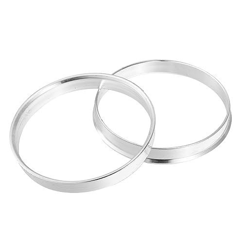 X AUTOHAUX 4pcs OD 73.1mm to ID 70.1mm Aluminum Alloy Car Hub Centric Rings Wheel Bore Center Spacer - size: 70.1mm