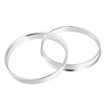 X AUTOHAUX 4pcs OD 73.1mm to ID 70.1mm Aluminum Alloy Car Hub Centric Rings Wheel Bore Center Spacer - size: 70.1mm