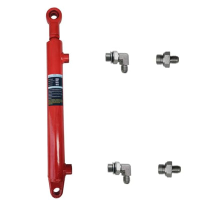 1.5" Bore Double Acting Hydraulic Cylinder 12" Stroke, Heavy Duty Welded Hydraulic Ram 3000 PSI for Tractor, Trailer, Loader & Industrial Machinery（1.5 * 12） - size: 1.5*12
