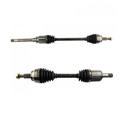 TRQ Front 2 Piece CV Axle Shaft Assembly Set - style: CSA80048