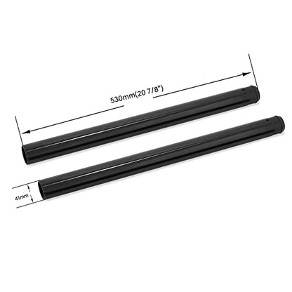 TOFR 41mm Front Fork Tubes for Harley Touring 1984-2013 OEM 45972-09 - color: Black