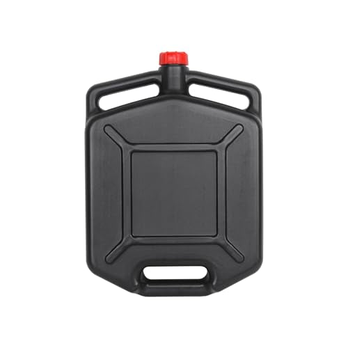 MOTO4U Motorcycle Oil Drain Pan Container Oil Change Storage Bottle Low Profile Repair with Spout Vent Plug Lid for ATV Off Road