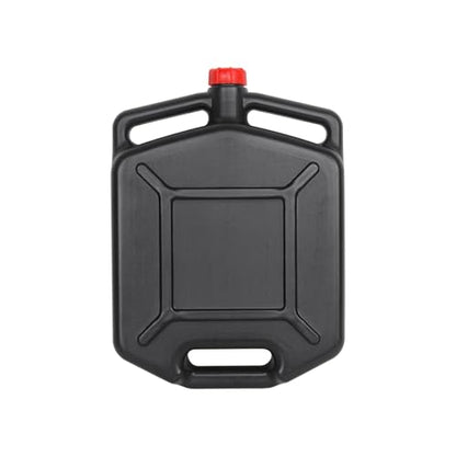 MOTO4U Motorcycle Oil Drain Pan Container Oil Change Storage Bottle Low Profile Repair with Spout Vent Plug Lid for ATV Off Road