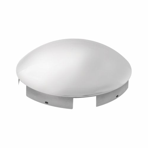 Grand General 10515 Chrome Front Hub Cap with 1" Lip and 6 Uneven Notches - size: 1" Lip, 6 Uneven Notches, style: Standard