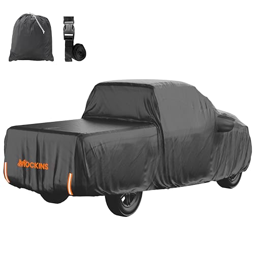Mockins 235"x80"x77" Pickup Truck Cover Waterproof All Weather Tarp - size: Pick Up Truck - Large - 235" x 80" x 77"