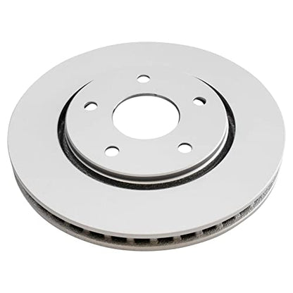 TRQ Front Rear Brake Rotor Set G Coated - style: BRA15440