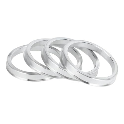 Hub Centric Rings, 60.1mm ID to 70.1mm OD Vehicle Wheel Hubrings Aluminum Alloy, 4 Pcs - size: 60.1mm to 70.1mm