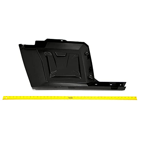 Polaris Fender, Rear, Left, Gloss Black, Genuine OEM Part 5438175-070