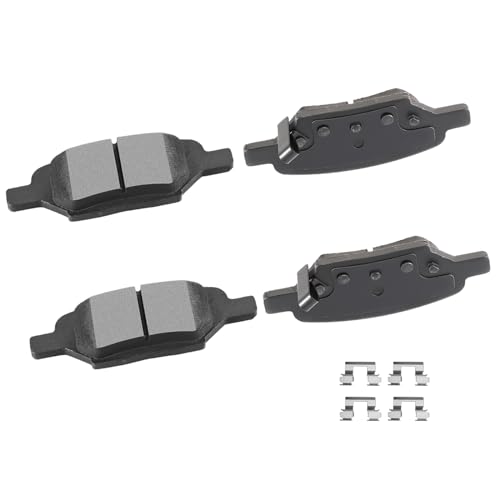 cciyu D1033 Ceramic Rear Brake Pad Set - size: Rear[D1033]