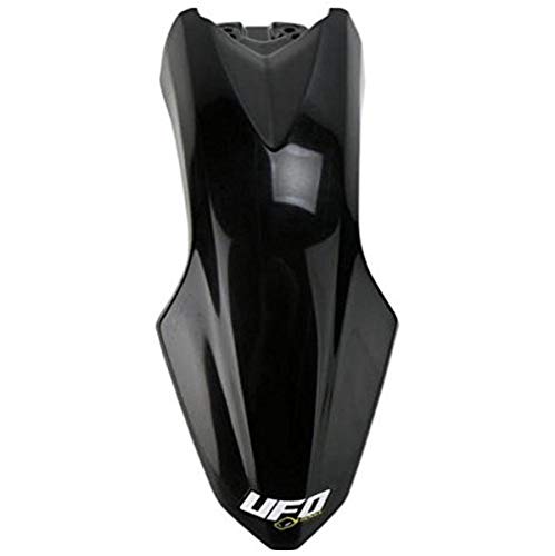 UFO KA04714-001 Replacement Plastic (FOR KAWASAKI FENDER FRT KLX110 BLACK) - color: Black