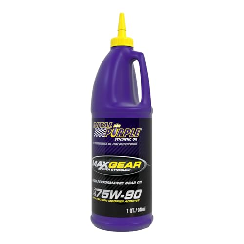 Royal Purple ROY01300 Max Gear 75W90 Synthetic Lube with Plews Pump - size: 1 Quart