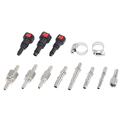 X AUTOHAUX Fuel Injection Systems Cleaning Tools Car Fuel System Cleaner Kit for Petrol EFI Throttle Car Engine Non-Dismantle Cleaner Machine Fuel Injector Cleaner 600ML 140PSI C80