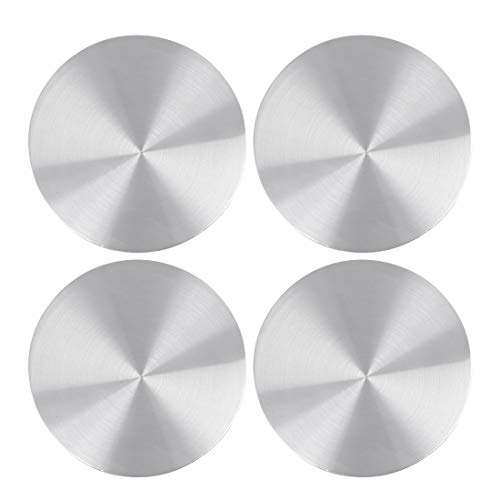 X AUTOHAUX 60mm Silver Tone Car Wheel Center Hub Caps Emblem Badge Decal Sticker 4pcs 2.36 Inch - size: 60mm