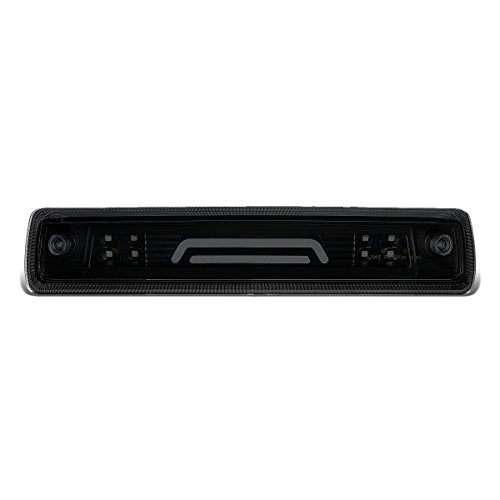 DNA MOTORING 3BL-COLO15-3D-LED-BK-SM Black Housing 3D LED Third Tail Brake Light [Compatible with 15-18 Colorado/Canyon] - color: Black Smoke