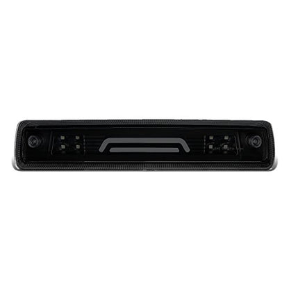 DNA MOTORING 3BL-COLO15-3D-LED-BK-SM Black Housing 3D LED Third Tail Brake Light [Compatible with 15-18 Colorado/Canyon] - color: Black Smoke
