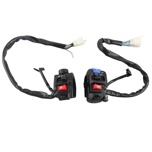 POCREATION Motorcycle Handlebar Control Set - color: Black