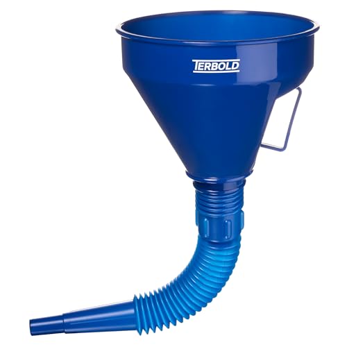 Automotive Flex Funnel with Hose - color: Blue