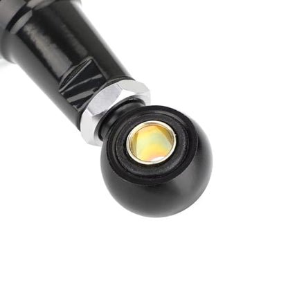 360mm 14.17 inch 7mm Spring Universal Motorcycle Air Shock Absorber Rear Suspension ATV Quad Scooter Dirt Bike For CBR600 CBR400 CB500 YZF XC EXC XCF Black Silver - color: Black Silver