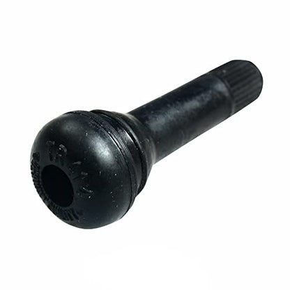 50PCS TR414 Snap-in Tire Wheel Valve Stems Medium Black Rubber Kit - color: 50PCS, size: TR414