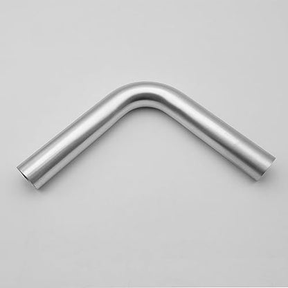 AC PERFORMANCE 1.25" 90° Degree Aluminum Elbow Intercooler Air Intake Tube - color: Silver 90, size: 1.25" (32mm)