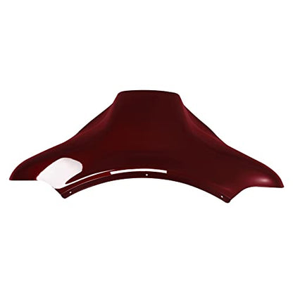 XMT-MOTO Batwing Fairing Fit For Harley Touring 1996-2013 Red - style: red-Outer