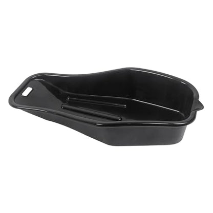 MOTO4U Oil Drain Pan Oil Change Storage Tray Container 2L for Low Profile Motorcycle Splash Repair Recovery