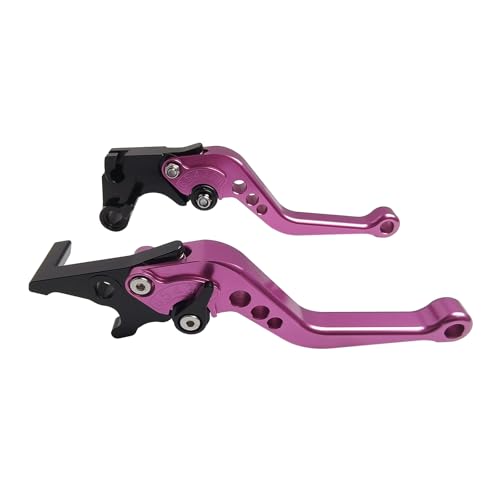 Adjustable Short Levers Replacement for YZF R3 MT03 MT25(Pink) - color: Pink