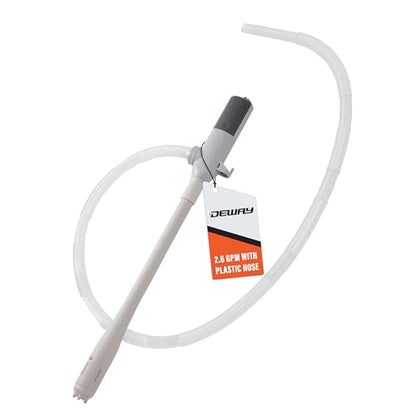 Deway Battery-Powered Stick Transfer Pump, AA Battery, 2.6 GPM, 39 In Hose - style: Basic No Auto-Stop