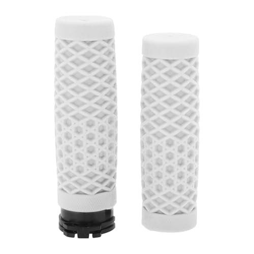 Motoforti 1" 25mm 1.1" 28mm Motorcycle Hand Grips Cover Kit Non Slip TPU Handlebar Cover for Motorcycle Scooter Bicycle ATV White 1 Set - color: White