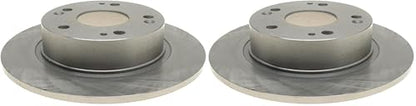 ACDelco Silver 18A1339A Rear Disc Brake Rotor (Pack of 2) - size: 1 Count (Pack of 2)