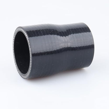 AC PERFORMANCE ID 1-7/8" to 1-5/8" Straight Silicone Hose Reducer Black - color: Black, size: ID 1-7/8" to 1-5/8" (48mm to 42mm)