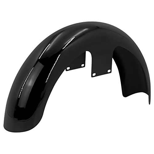 19-Inch Front Fender Fit for Harley Touring 1996-2023 - size: For 19" 120 R19 Gloss Black