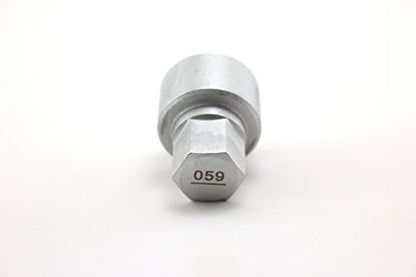 TEMO #59 Anti-Theft Wheel Lock Lug Nut Removal Socket Key 3055 for BMW - size: #59