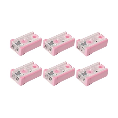 Mini Slotted Car Cartridge Fuse Kit, 6PCS 30A 32V MCASE Shaped Low Profile Vehicle Cartridge Fuse Assortment Kit, Automotive Replacement Accessories, Universal for SUV RV Truck - color: 30A