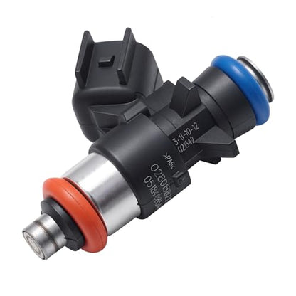 4 Holes Fuel Injector 0280158233, Replacement for Chrysler Replacement for Dodge Ram 1500/2500/3500 3.6L and More, Replaces 5184085AC, 4G2269 FJ1147
