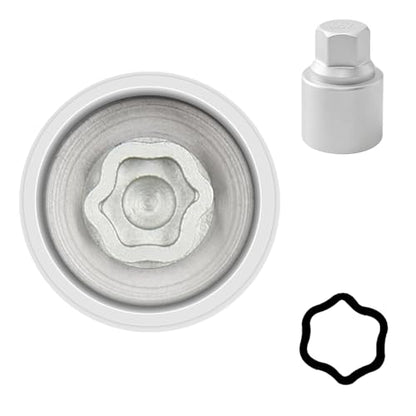 052 Wheel Locking Nut Key Socket for BMW, Socket OD 29mm - ID 25mm - color: Socket 052