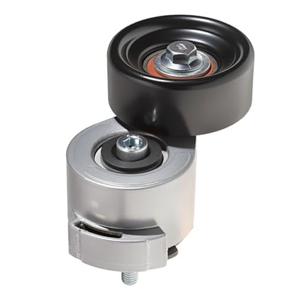 AUQDD 49385 Belt Tensioner and Pulley Assembly (For 3.0L 2986cc 182Cid) Fit For 95-97 Ford Aerostar 07-14 Mustang 92-08 Ranger 93-07 Taurus /94-08 Mazda B3000 /93-05 Mercury Sable (38114 38385)