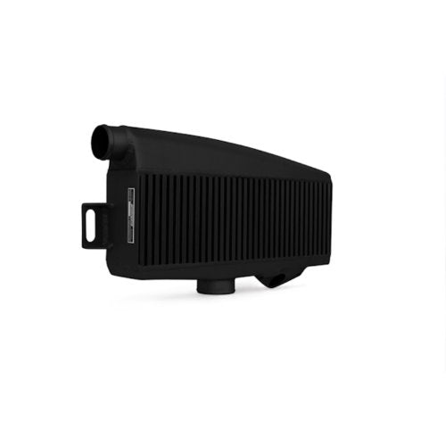 Mishimoto MMTMIC-WRX-01BKBL Top-Mount Intercooler Compatible With Subaru WRX/STI 2001-2007 Black Cooler, Blue Hose - color: Black Cooler, Blue Pipes