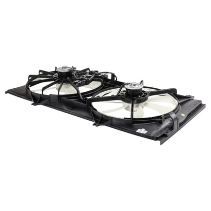 TRQ Radiator Dual Cooling Fan Assembly - style: RFA73764
