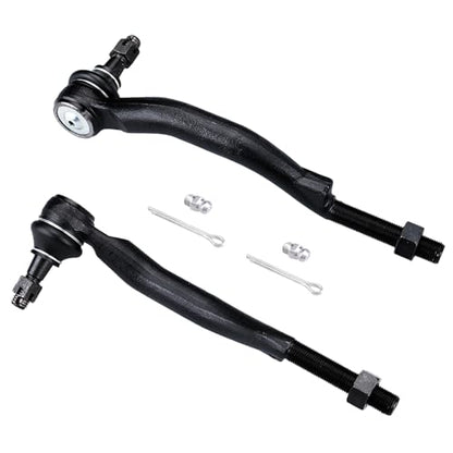 2PCS Front Outer Tie Rod End ES3675 ES3676 for Buick Rainier 2004-2007 - size: ES3675 ES3676