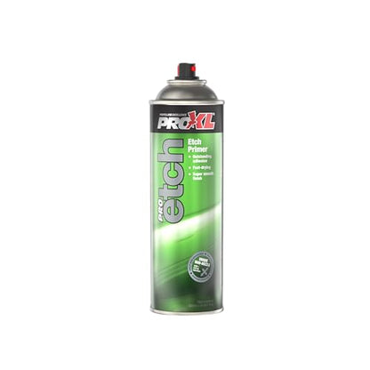 ProXL ProEtch Primer Aerosol - 500 ml | Acid Etch Primer for Bare Metal | Superior Adhesion & Corrosion Resistance | Fast Drying Formula | Ideal Base for Paint & Filler | Easy Application for Automotive Use